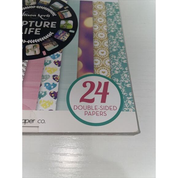 echo park 6 x 6 paper pad Allison Kreft Capture Life Double Sided Pages - Picture 3 of 4